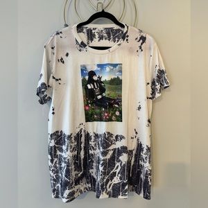 Darth Vader drinking tea shirt XL